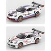 1/32 Porsche 911 GT3 RSR Sports Car Toy Alloy Diecast Scale Model Simulation Racing Pull Back Wheel Suspension Collection Toys for Boys