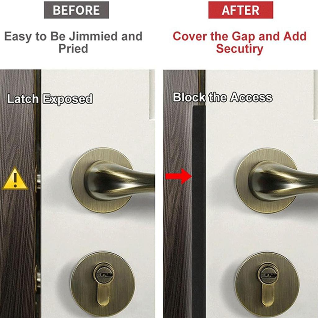 Дверные защелки Защитная пластина Защитная накладка на дверь Защитная крышка для блокировки доступа к дверному замку