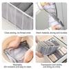 Clothes Organizer Storage Box - 2pcs, Foldable, Underwear Organizers, Drawer Organizer, Wardrobe Organize