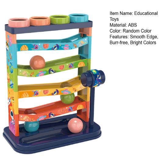 1 Набор Игрушек-Треков 5 Слоев Конструкторский Дизайн Тренировка Силы Рук Спуск Сборка Радость Развлечение АБС Фунт