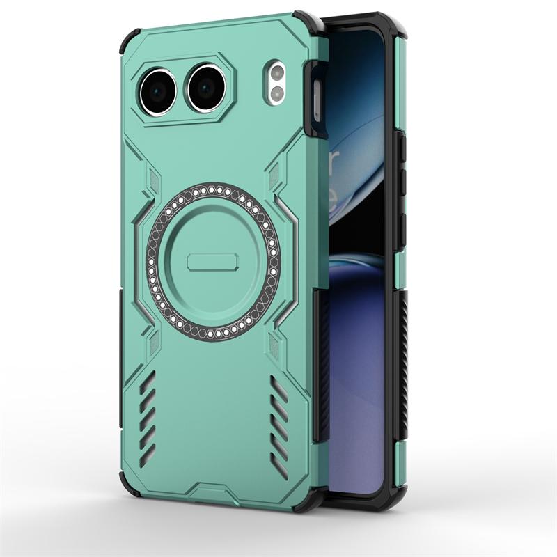 Чехол Armor Case For OnePlus Nord 4 Magnetic Adsorbing Wireless Charge Cover OnePlus Nord 4 Case For OnePlus Nord 4 Case 6.74 inch