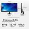 HKC C270 27-дюймовый изогнутый FHD-монитор 1800R, вилка CN (адаптер в комплекте)