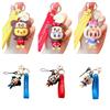 Creative Cartoon Squirrel Stich Keychain Cute Pvc Bag Pendant For Couples