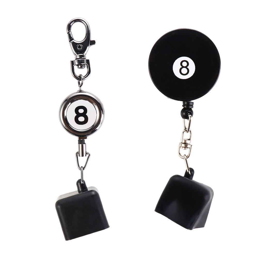 Clip Billiards Chalk Holder Chalk Storage Holder Snooker Pool Chalk Holder Retractable Choker Clip