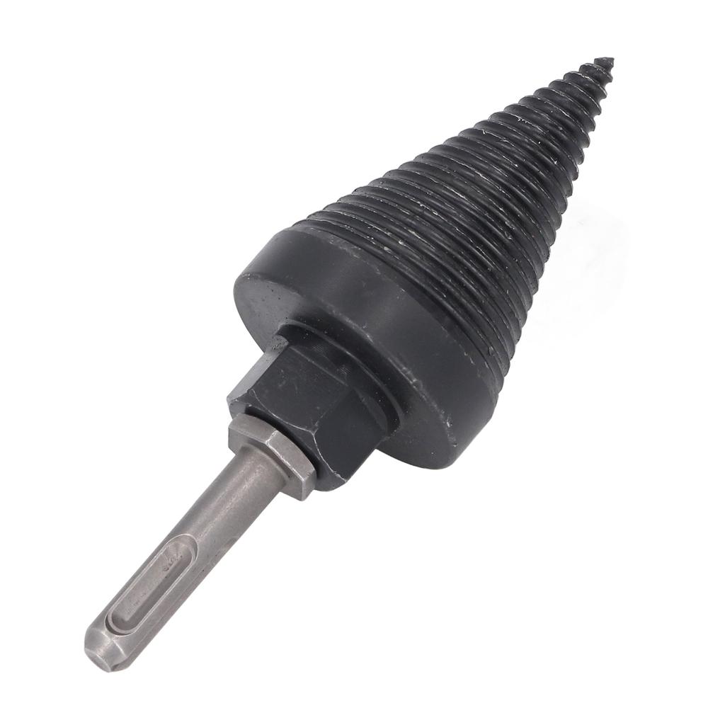 4Pcs Firewood Drill Bit Wood Splitter Detachable Electric Splitting Set 50mm for Electric Hammer Han