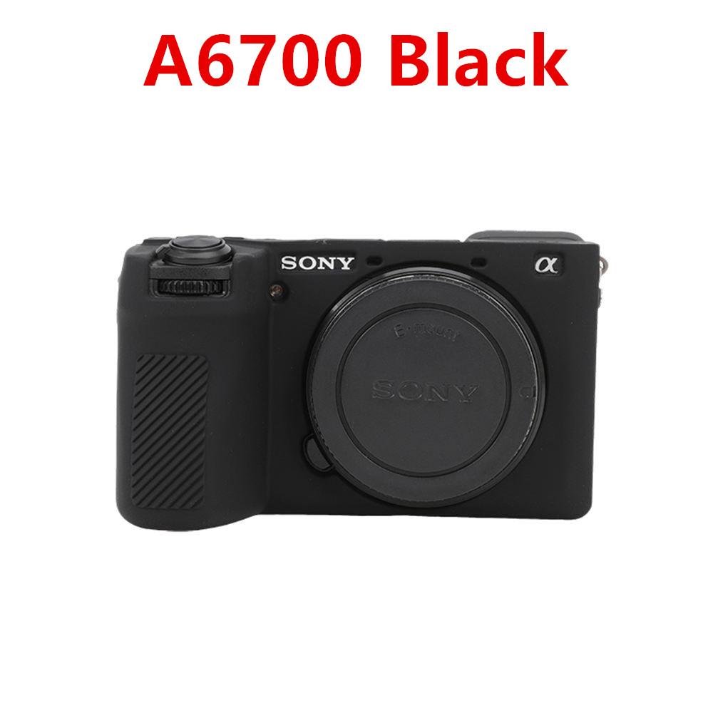 Мягкий силиконовый защитный чехол для корпуса камеры для Sony Alpha A6700 A6500 A6400 A6300 A6100 A6000, резиновая накладка, скин