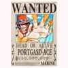 Гобелен с плакатом «Wanted» из One Piece, Луффи Зоро Эйс Нами Катакури Аниме Настенный декор