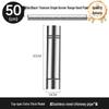 tile/black titanium single stove flue - one section
