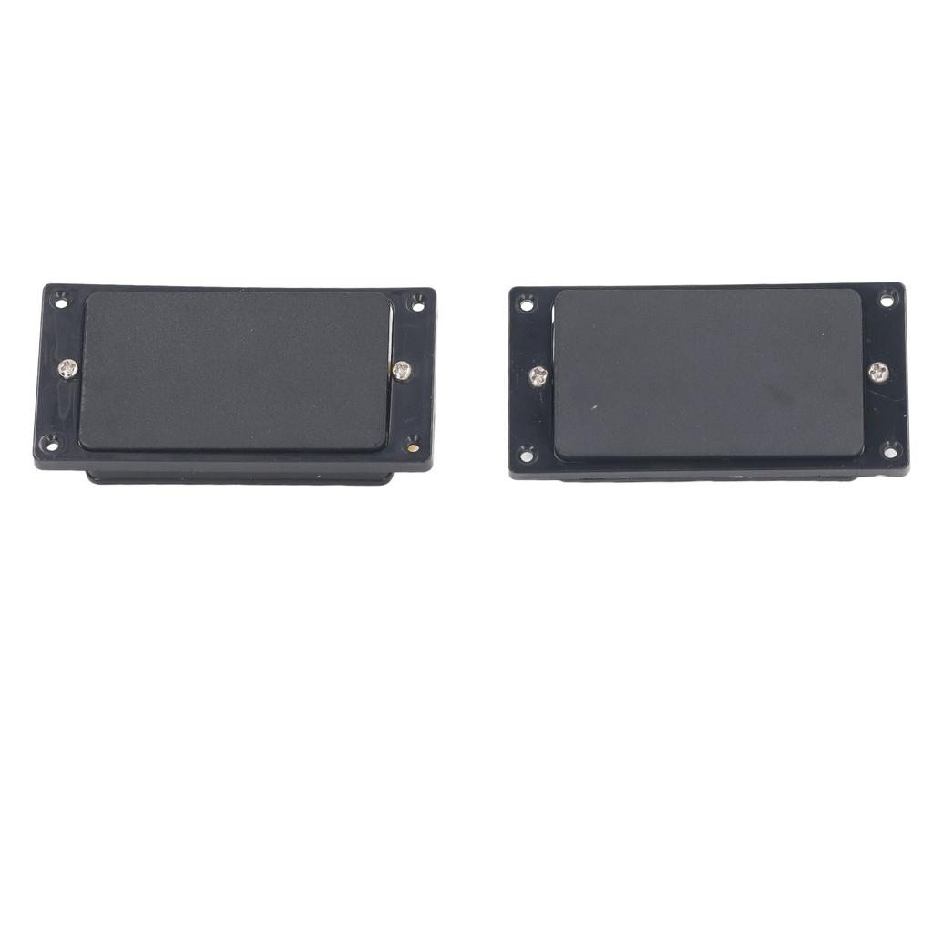 2PCS закрытый электрогитарный звукосниматель с двойной катушкой, хамбакер, сменный звукосниматель для грифа гитары и