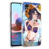 Чехол для телефона Genshin Impact, хентай, сексуальная девушка, для Xiaomi Poco X3 NFC M3 F3 Redmi Note 10 9S 9 8 Pro 7 8T 9C 9A 8A K40, прозрачный чехол