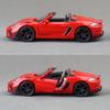 1/36 Porsche 718 Spyder Супер Гонки Игрушечная Модель Автомобиля Welly Литой Металлический Транспорт Назад Классическая Коллекция Подарок для Детей Мальчиков