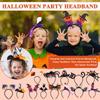 Halloween Party Headband European And American Festival Masquerade Funny Headdress Three-dimensional Witch Hat Spider Headband
