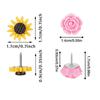 Board Pins Rose/Sunflower/Daisy Shape Photo Wall Nail Push Pins Thumbtack Decorative Drawing Pins