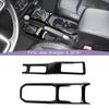 Car 4WD Transmission Decoration Gear Shift Panel Cover Stickers Fit For Jeep Wrangler JL For JT Gladiator 2018 Up ABS Interior Accessories