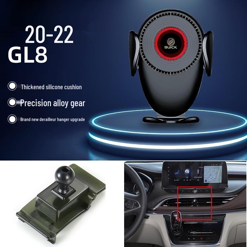 Buick Excelle Regal Verano GL8 Envision Car Phone Holder: New Navigation Gravity Mount