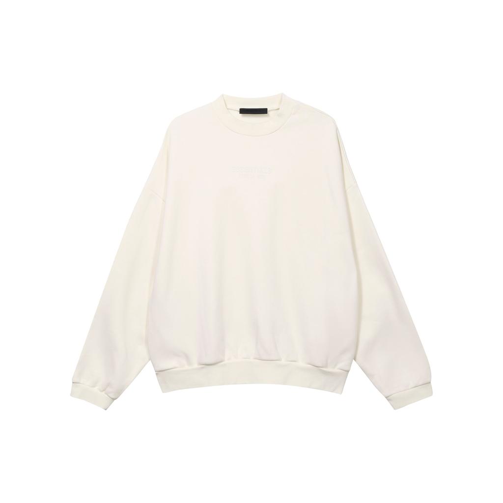 Fear of God Essentials Мужские топы с круглым вырезом Cloud Dancer Кремовый 192BT232041F