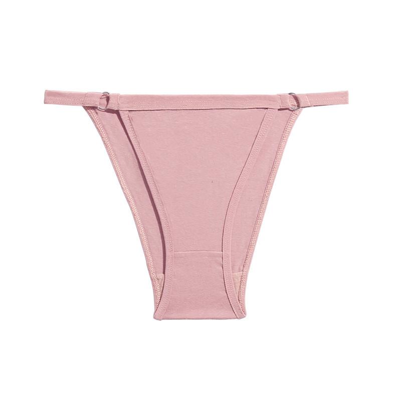 FINETOO Cotton Panty for Women Sexy Bikini Lingerie Low-Waist Plus Size Underwear M-2XL
