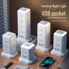 Multi-function Tower Power Strip with USB, Overload Protection, and Night Light