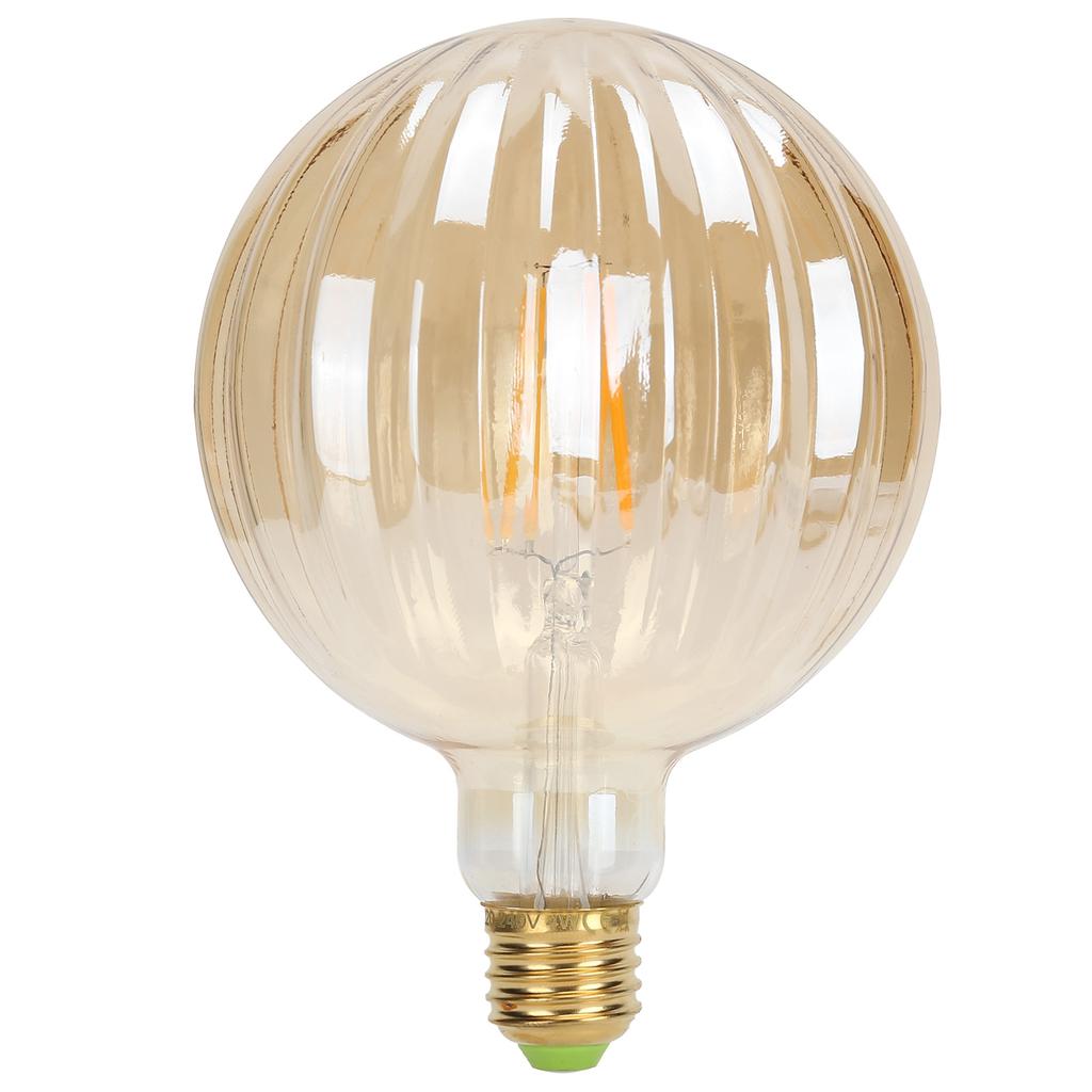 4W G125 Antique Bulb E27 WatermelonShape LED Filament Lamp Home Decoration 220V Warm Light