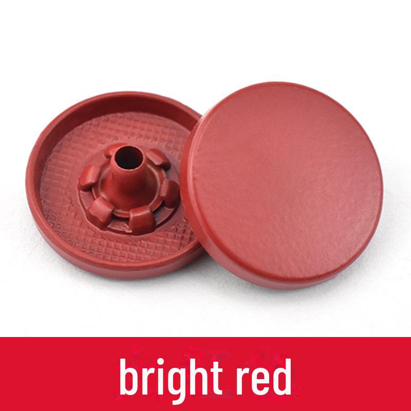 Набор невидимых кнопок из металлического сплава для курток