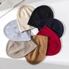 Curled Edge Cold Hat Autumn and Winter M * X Pile Pile Hat Men's Hat Women's Hat Pure Cashmere Knitted Hat