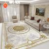 Nordic Light Luxury Gold Rugs Living Room Large Area Home Sofa Table Balcony Entrance Carpet Bedroom Decoraton Anti-Slip Mats