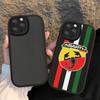Чехол для телефона с логотипом A-Abarth для IPhone 16 15 14 13 12 11 Pro Max Plus Кожаная крышка