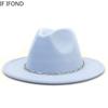 Женские шляпы, новые осенне-зимние валяные шляпы-федоры, мужские панамы, церковная джазовая кепка, свадебное украшение, шляпы для платья, pamelas para bodas