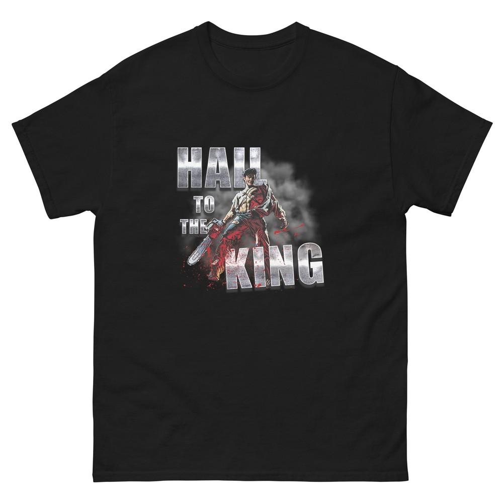 Evil Dead Horror Tshirt -Army of Darkness Tshirt -Hail To the King Evil Dead Tee