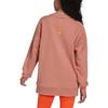 adidas X Stella McCartney Толстовки Унисекс Красно-коричневые С круглым вырезом Умеренный Обычный IB5887