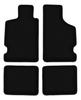 БАЗОВЫЕ черные велюровые коврики для: Хэтчбек Citroen Saxo (1996-2003 гг.)