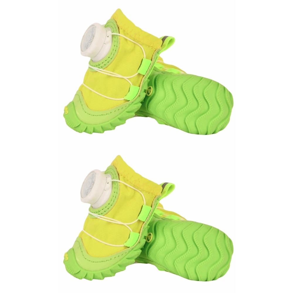 4PCS Anti-Slip Pet Mesh Boots Breathable Pet Paw Protector Wear-resistant Dog Sneakers  Daily Wear