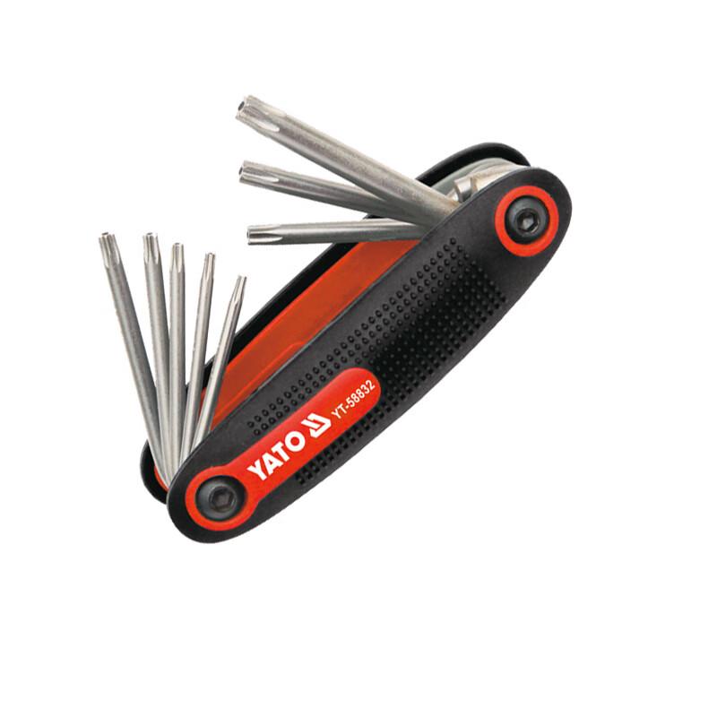 Складной набор Torx-шестигранников YATO