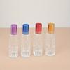 4 шт. 10 мл флакон-роллер для эфирного масла, многоразовый флакон для духов, стеклянный флакон-роллер для эфирного масла, косметический контейнер