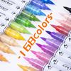 Xiaomi GuangNa 60-168 Colors Dual Tip Acrylic Brush Markers Set, Assorted Pro Color Series Automatic Ink Control System Art Markers Set