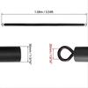 Resistance Band Bar Pilates Bar Home Gym Fitness Workout Bar 108CM