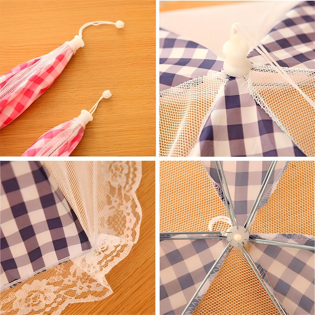 Экран кружевная сетка открытый барбекю пикник лагерь протектор кухонный помощник против мух комаров пищевая крышка