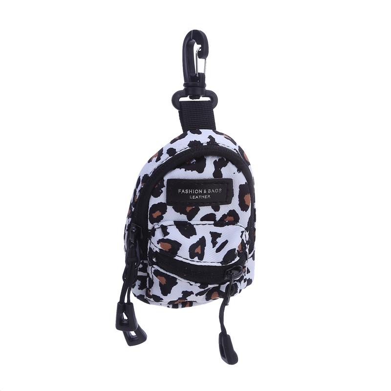 Женский милый мини-спортивный кошелек с принтом зебры, креативная сумка для ключей, универсальная маленькая подвесная сумка