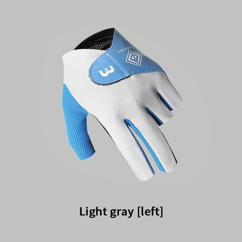1 шт. Мужские бильярдные перчатки Перчатки для пула 3 пальца открыты для левой руки Противоскользящие Дышащие перчатки для снукера Аксессуары для бильярда