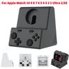 Charger Stand Silicone Dock Holder Charger Cable Smartwatch Holder Desk Watch Holder for iWatch Series 10 9 8 7 6 5 4 3 2 1