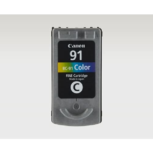 Canon Genuine Ink Cartridge 3 Colors BC-91 Small