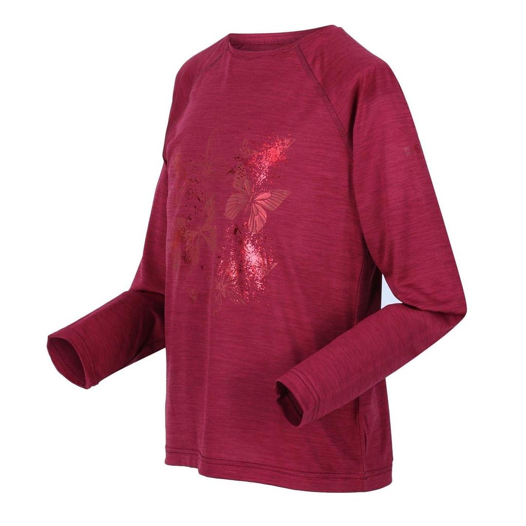 Regatta Girls Butterfly Raglan T-Shirt