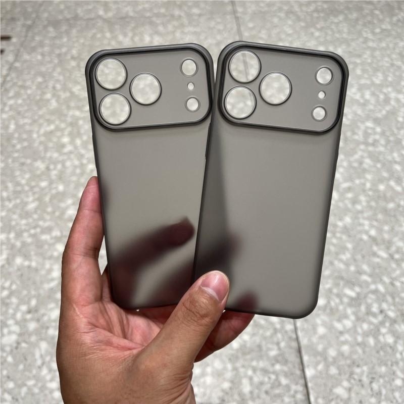 Luxury Ultra Thin 0.3MM PP Case for iPhone 17 Air 16 15 14 Plus 13 12  Pro Max Hard Clear Translucent Camera Protection Cover