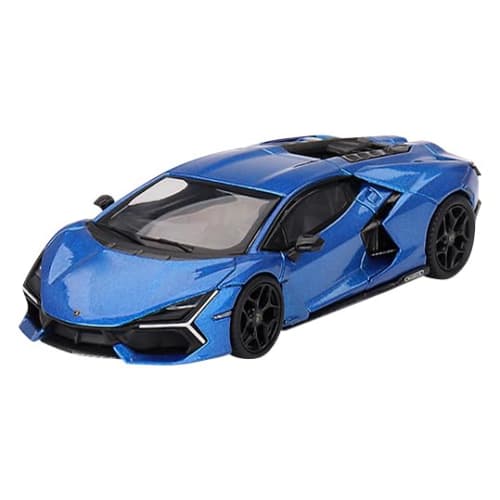 MINI GT 1/64 Lamborghini Revuelto Blu Eleos (Right-Hand Drive) Finished Product
