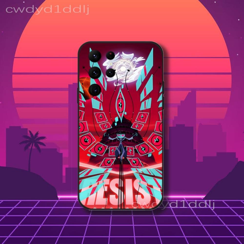 V-Vox Trust Us H-HazbinS Phone Case For Samsung S10,S21,FE,S21 ,S26,S25,S24,S23,Ultra,S9,S22,Plus Black Shockproof TPU