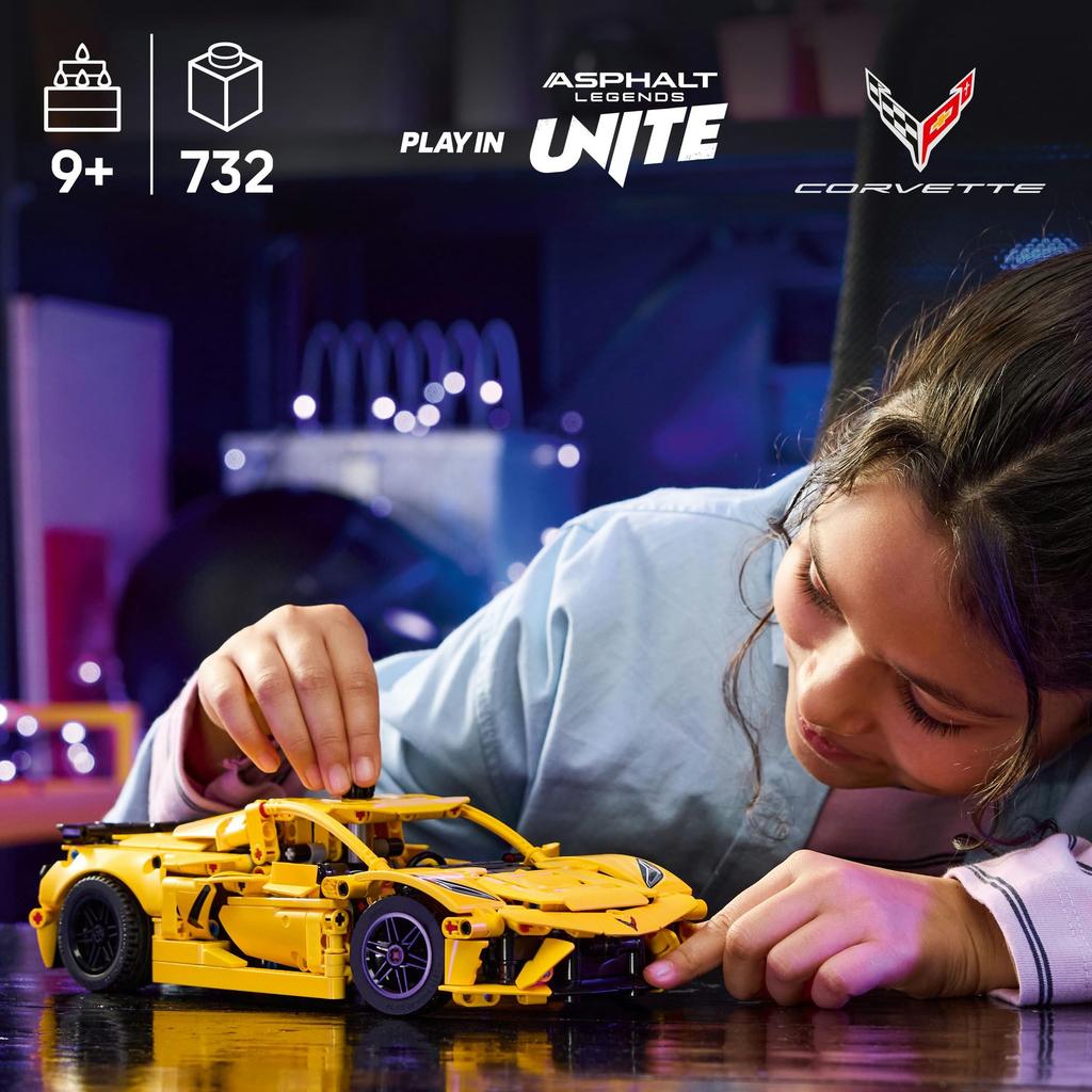 LEGO Technic Chevrolet Corvette Stingray 42205 Игрушка для мальчиков и девочек