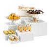1/6Pcs Food Display Riser Cake Display Stand High Durability Multipurpose Cube Boxes