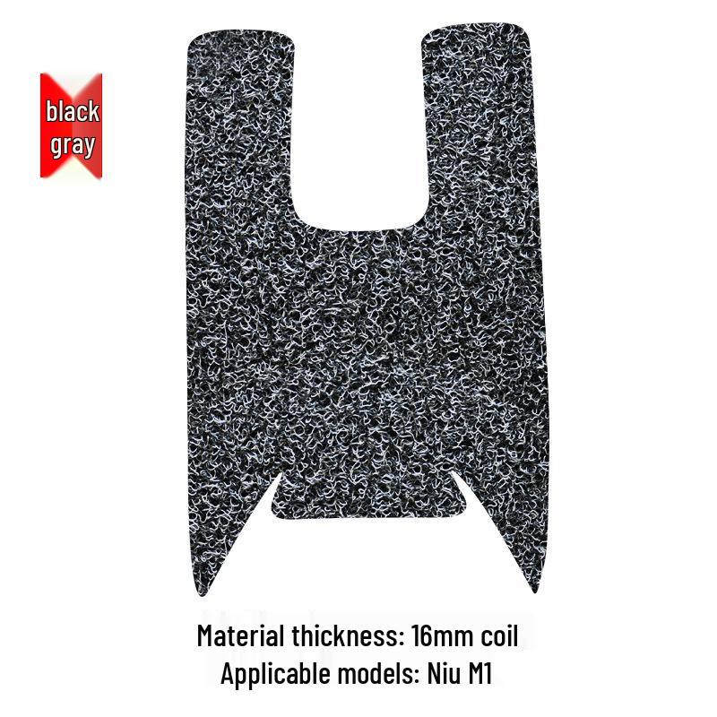 Водонепроницаемый, износостойкий шелковый коврик для ног в виде кольца для электромобиля Niu M1