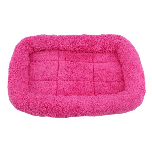 Durable Cat Soft Cushion Dog Pad Warmer Coral Fleece Pet Supplies Pet Bed