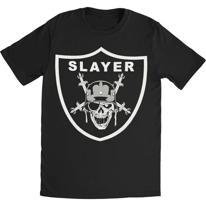 Slayer Slayders Черная хлопковая футболка S 5XL